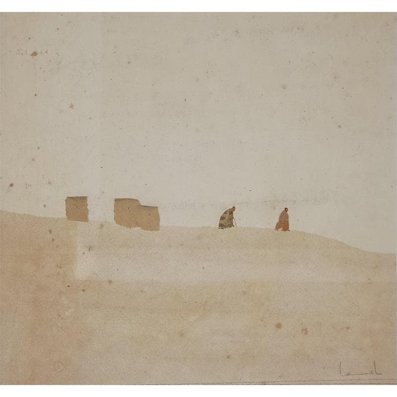 Painting Home 2 by Lamiel | Painting Figurative Landscapes
