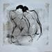 Painting Couple 1 by Chaperon Martine | Painting Figurative Mixed Nude