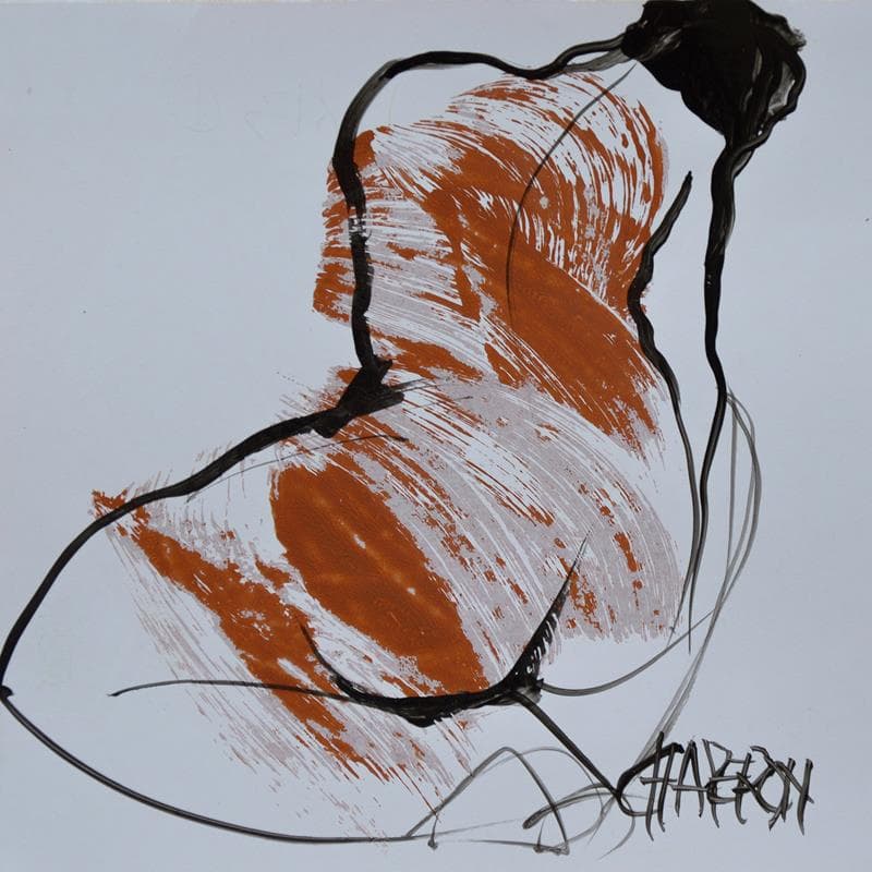 Painting 1 by Chaperon Martine | Painting Figurative Acrylic Nude