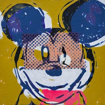 Painting M by Kano Okuuchi | Painting Pop art Mixed Pop icons
