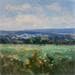 Painting Campagne vers Forcalquier - 3120 by Giroud Pascal | Painting Figurative Oil Landscapes