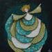 Gemälde Apolline von Blais Delphine | Gemälde Naive Kunst Alltagsszenen Acryl