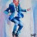 Painting Move by Dubost | Painting Figurative Acrylic Life style