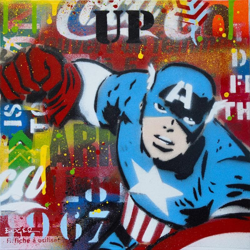 Painting Up by Euger Philippe | Painting Pop art Acrylic, Graffiti Pop icons