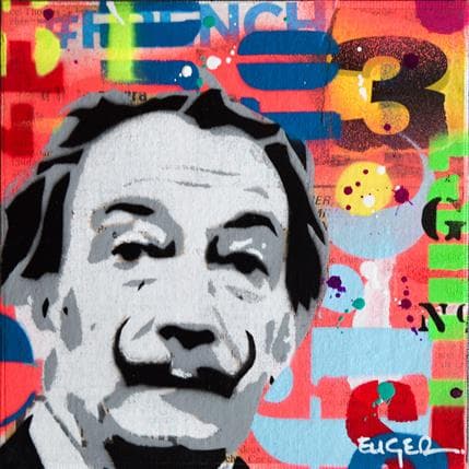 Painting Dali by Euger Philippe | Painting Pop-art Acrylic, Graffiti Pop icons