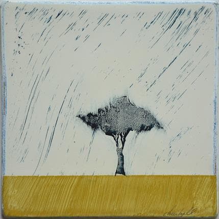 Peinture #156 par ChristophL | Tableau Abstrait Mixte Paysages