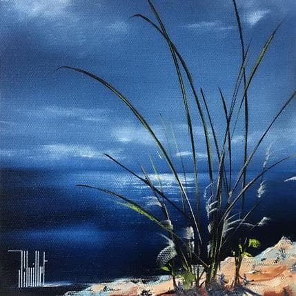 Painting Soir d'été by Guillet Jerome | Painting Figurative Oil Marine