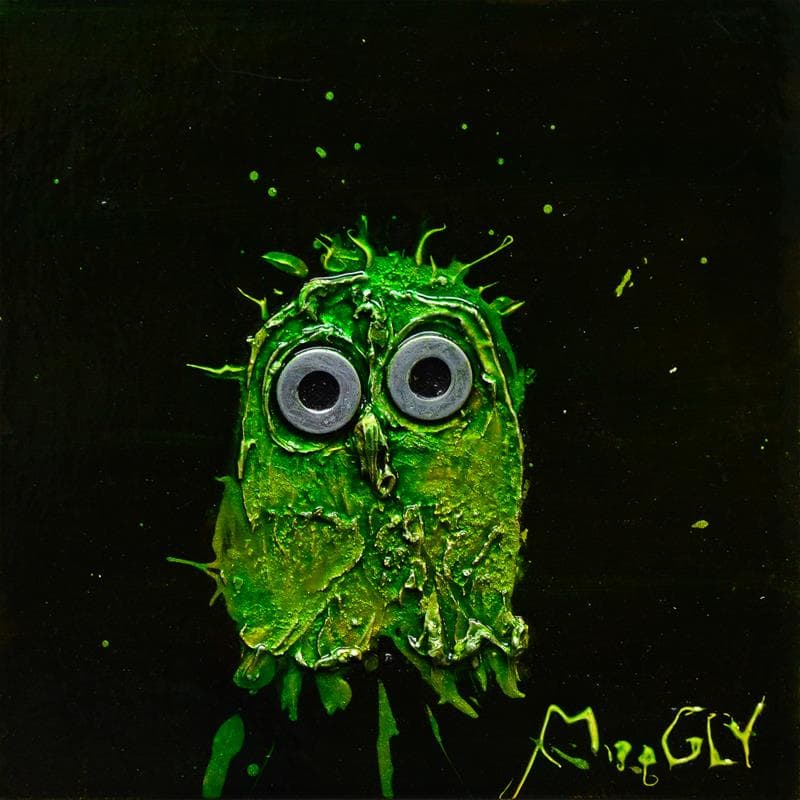 Painting Decollus by Moogly | Painting Raw art Mixed Animals