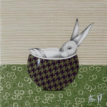 Ann R Petit confinement 19 x 19 cm