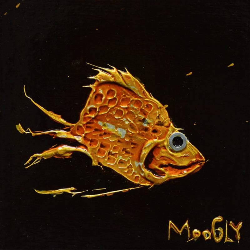Painting Gentillus by Moogly | Painting Raw art Animals Acrylic