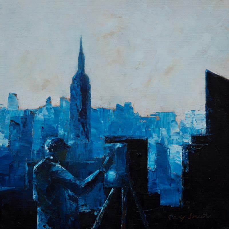 Painting Impressionist by Smith Gary | Painting Figurative Acrylic Urban