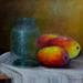 Painting Vidro de doce by Chico Souza | Painting Figurative Oil still-life