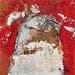 Painting Terre nomade 2 by Han | Painting Abstract Minimalist