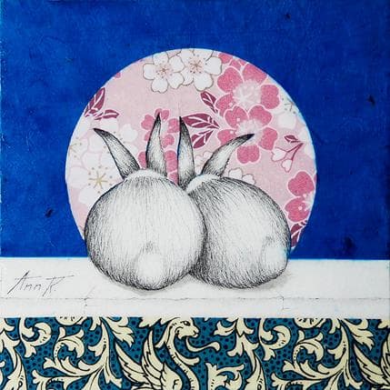 Ann R Les amoureux 13 x 13 cm