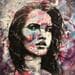 Painting First Crush by Graffmatt | Painting Street art Portrait Acrylic