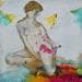 Painting Meditation by Zani | Painting Figurative Nude Acrylic