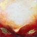 Peinture Arizona vermilion valley par Droit Ode | Tableau Abstrait Mixte minimaliste