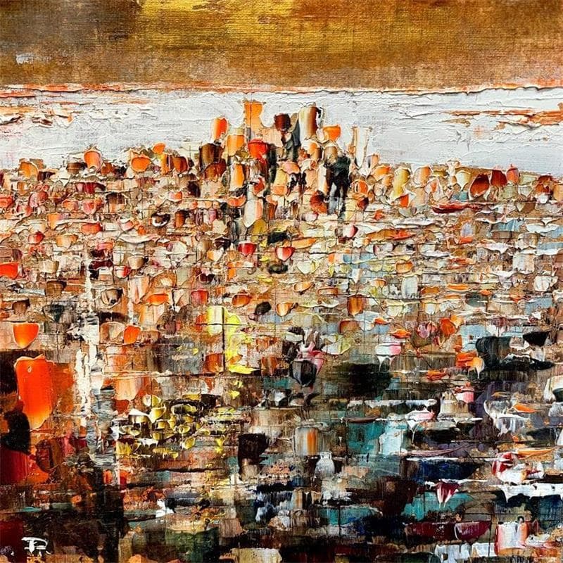 Painting New York #2 by Reymond Pierre | Painting Figurative Oil Landscapes