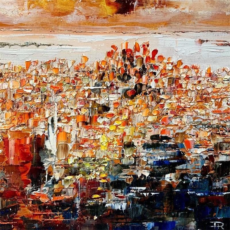 Painting New York #1 by Reymond Pierre | Painting Figurative Oil Landscapes