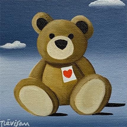 Peinture Bear par Trevisan Carlo | Tableau Surréaliste Acrylique animaux
