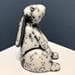 Sculpture The Rabbit by Roche Clarisse | Sculpture