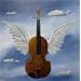 Peinture Angel's music par Trevisan Carlo | Tableau Surréalisme Huile