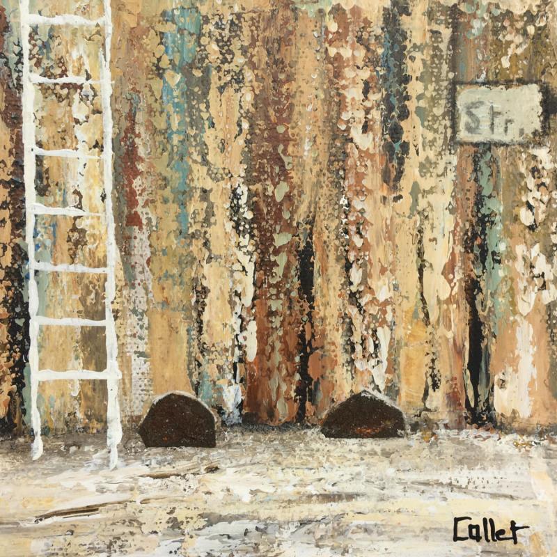 Painting Dans la rue by Collet Christine | Painting Acrylic