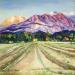 Painting SAINTE VICTOIRE 2020 II by Chen Xi | Painting Figurative Landscapes Oil