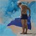 Painting Serviette outre atlantique by Sand | Painting Figurative Acrylic Life style