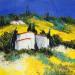 Painting ETE PROVENCALE by Sabourin Nathalie | Painting Oil
