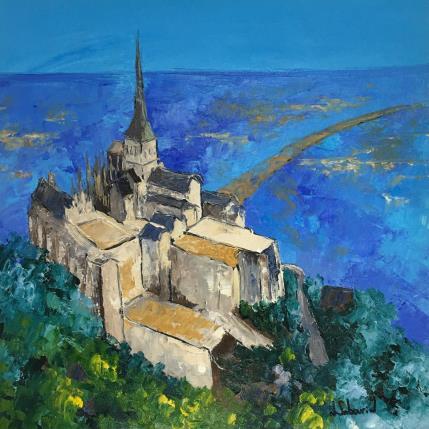 Painting MONT SAINT MICHEL 2 by Sabourin Nathalie | Painting  Oil