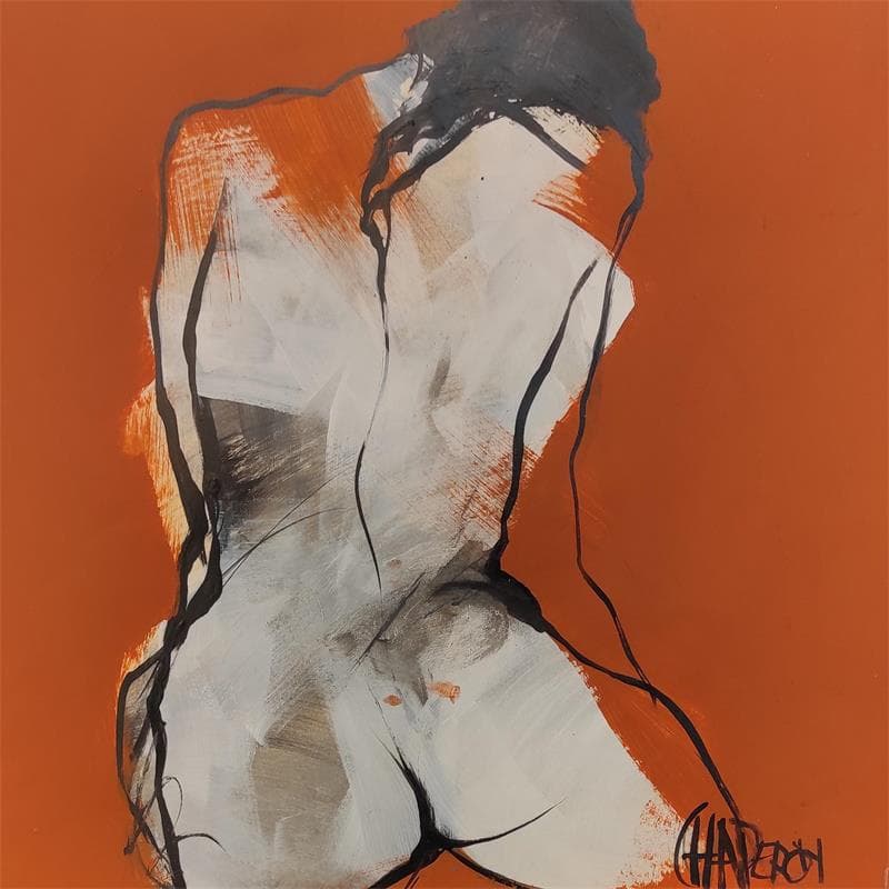 Painting Quand tu veux by Chaperon Martine | Painting Figurative Nude Acrylic