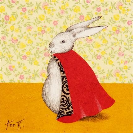 Ann R SUPER LAPIN 2 TOU2 13 x 13 cm