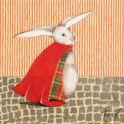 Ann R SUPER LAPIN 1 TOU2 13 x 13 cm