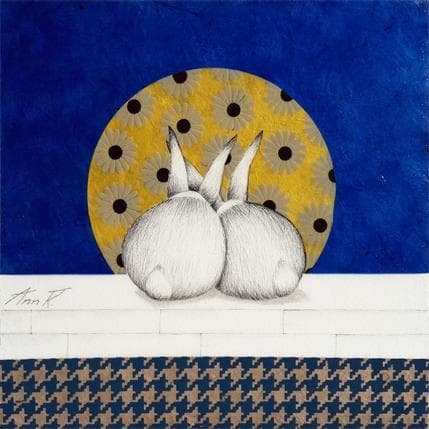 Ann R LES AMOUREUX TOU2 19 x 19 cm