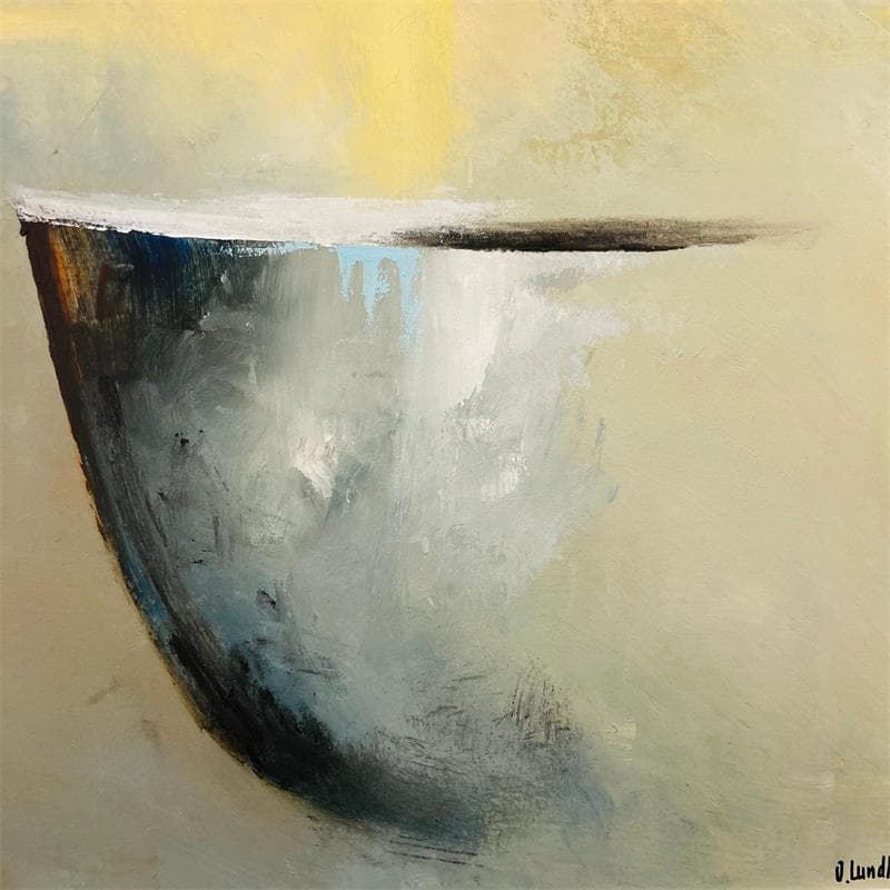 Painting Bowl of dreams 3 by Lundh Jonas | Painting Figurative Acrylic Marine
