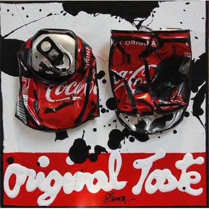 Painting Original taste by Costa Sophie | Painting Pop art Mixed Pop icons