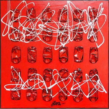 Painting Electric Coke by Costa Sophie | Painting