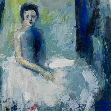 Painting La petite danseuse by De Sousa Miguel | Painting Raw art Mixed Life style
