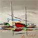 Painting Insolite by Munsch Eric | Painting Figurative Marine Oil
