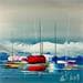 Painting Oceanic by Munsch Eric | Painting Figurative Marine Oil