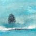 Peinture Un océan de feuilles par Escolier Odile | Tableau Figuratif Paysages Acrylique
