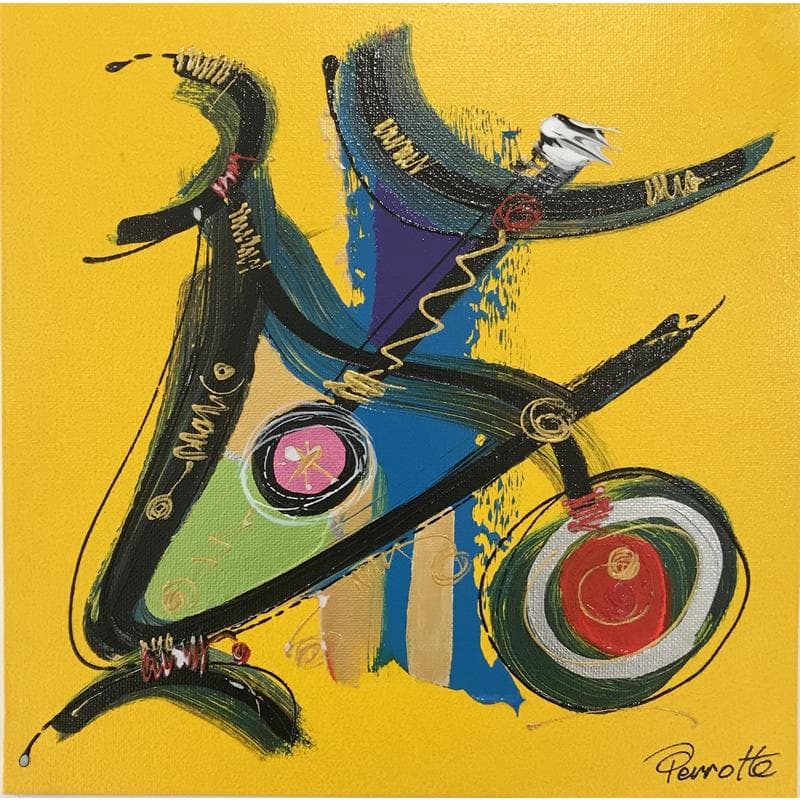 Painting Twist by Perrotte | Painting Figurative Acrylic Minimalist