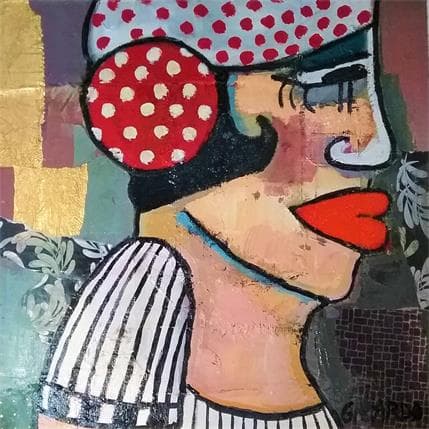 Peinture No digas par Garcia Gallardo Mercedes | Tableau Figuratif Huile Portraits
