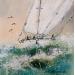 Painting Force One by Ortis-Bommarito Nicole | Painting Figurative Marine Acrylic