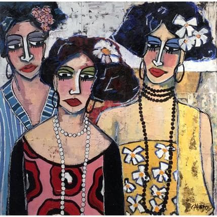 Mercedes Garcia Gallardo Un ciclo 80 x 80 cm