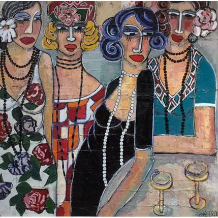 Mercedes Garcia Gallardo De manera Abierta 100 x 100 cm