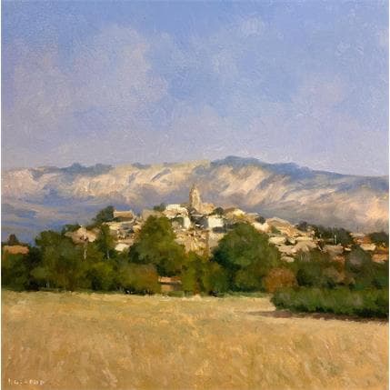 Painting Vers Vaumeilh - 2582 by Giroud Pascal | Painting Figurative Oil Landscapes