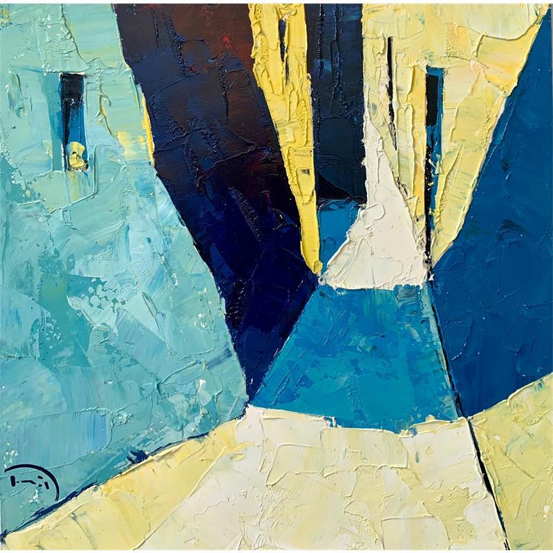 Painting Ombra transversal 1 by Tomàs | Painting Abstract Oil Minimalist, Urban
