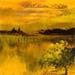 Painting Bon jour by Dalban Rose | Painting Raw art Landscapes Oil